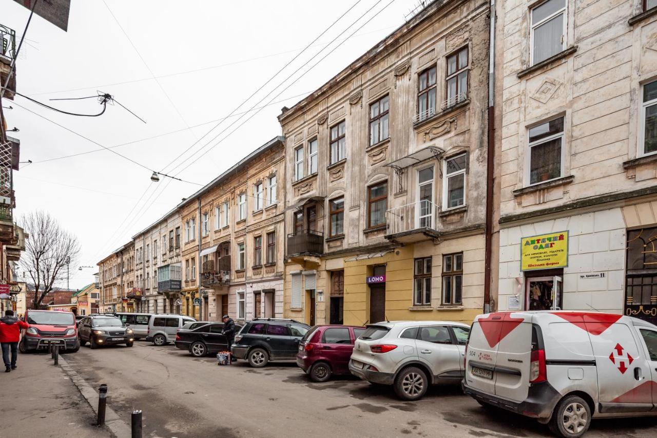 Alfa Apartments Krekhivska 11 リヴィウ エクステリア 写真